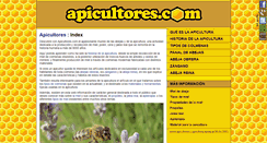 Desktop Screenshot of apicultores.com